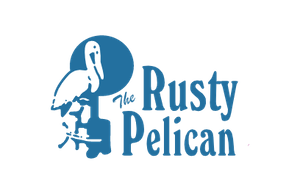 The Rusty Pelican Tampa Homepage Logo